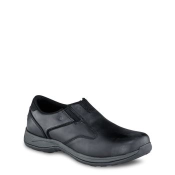 Red Wing ComfortPro Soft Toe Slip-On Mens Work Shoes Black - Style 8706
